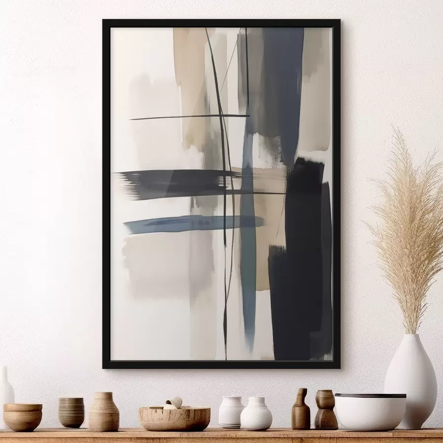 fotószőnyeg Absztrakt ecsetvonás-utánzás f46907