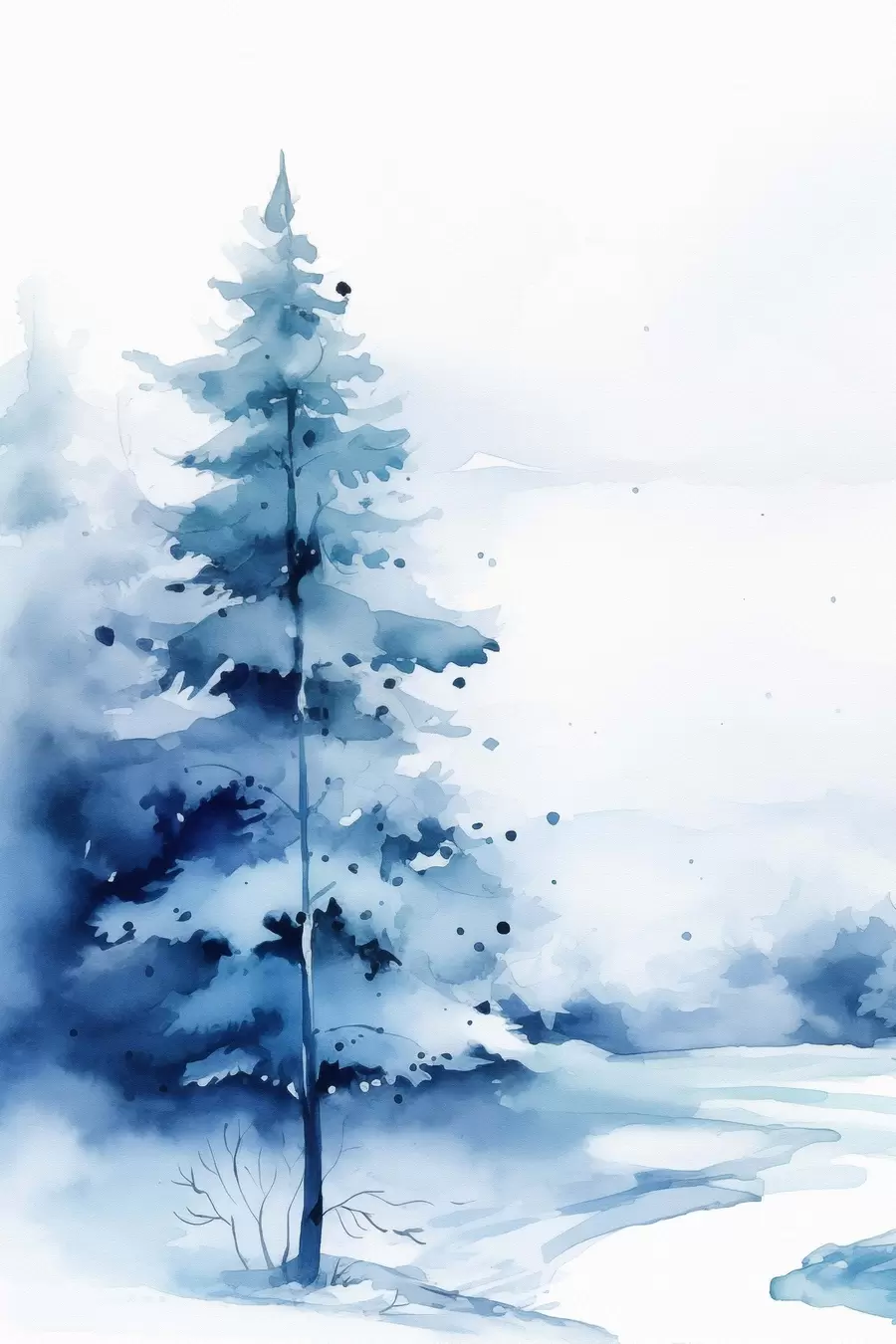 fotószőnyeg Fenyőfa az erdőben f46966