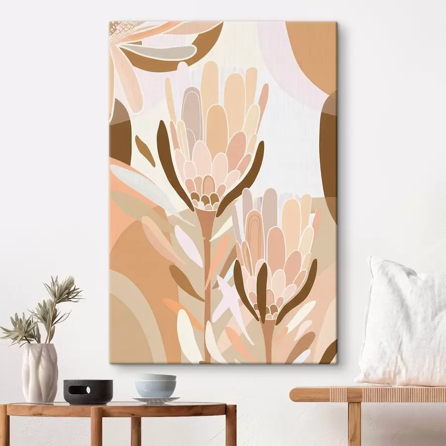 fotótapéta Absztrakt virágok s46991