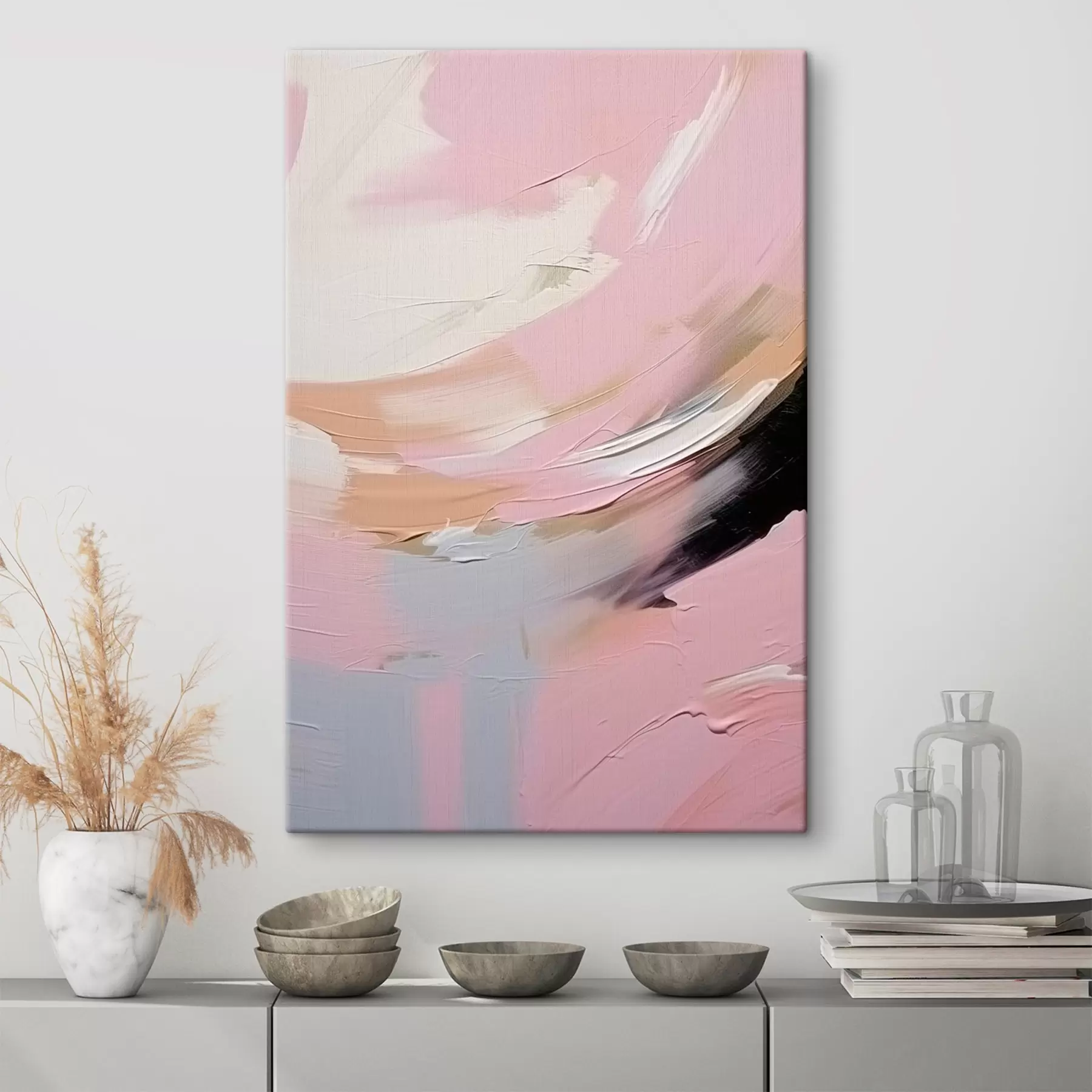 fotótapéta Absztrakt ecsetvonások s47003