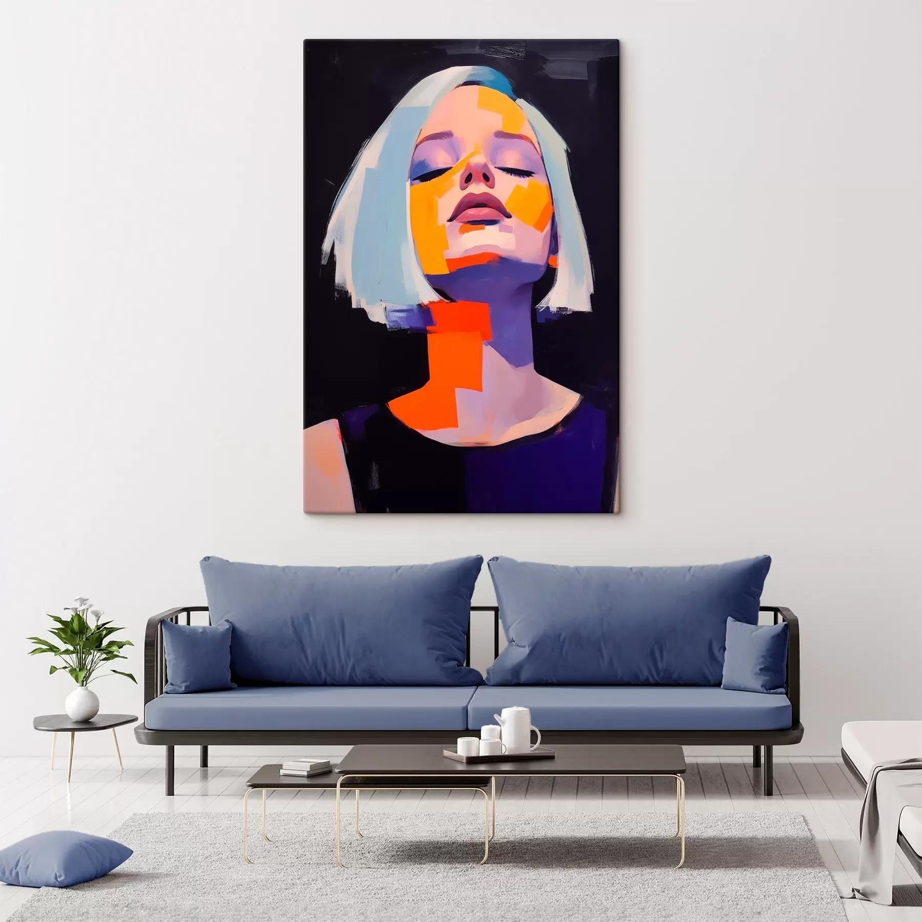 fotótapéta Egy lány portréja s47004