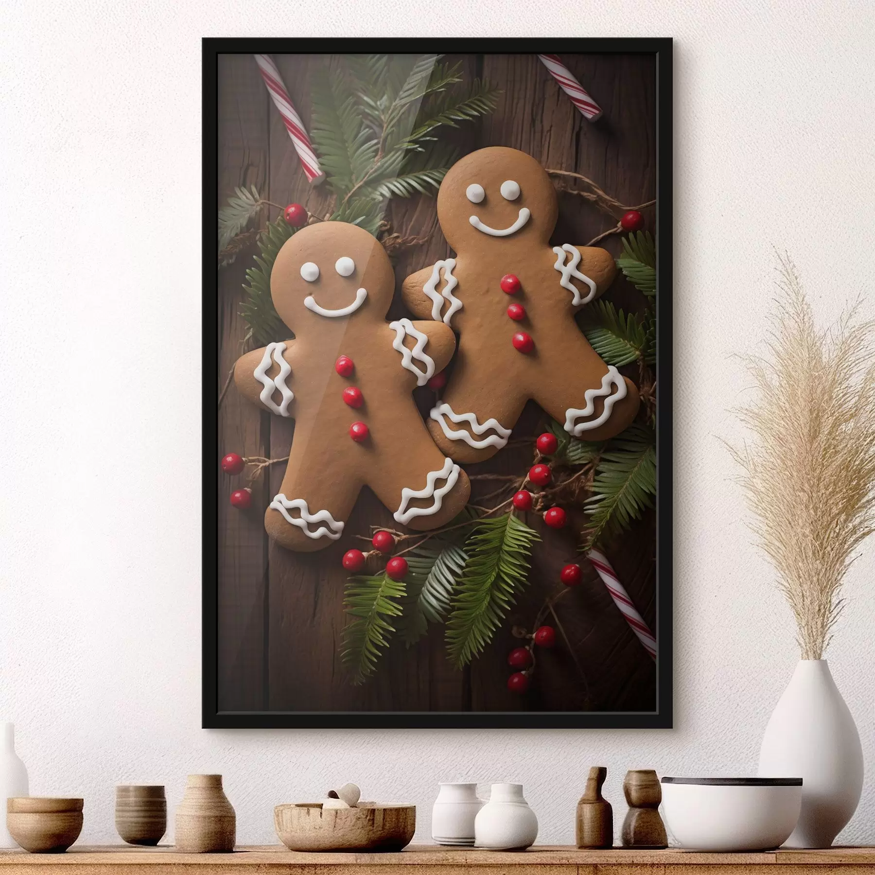 fotószőnyeg Újévi süteményfigurák f46978