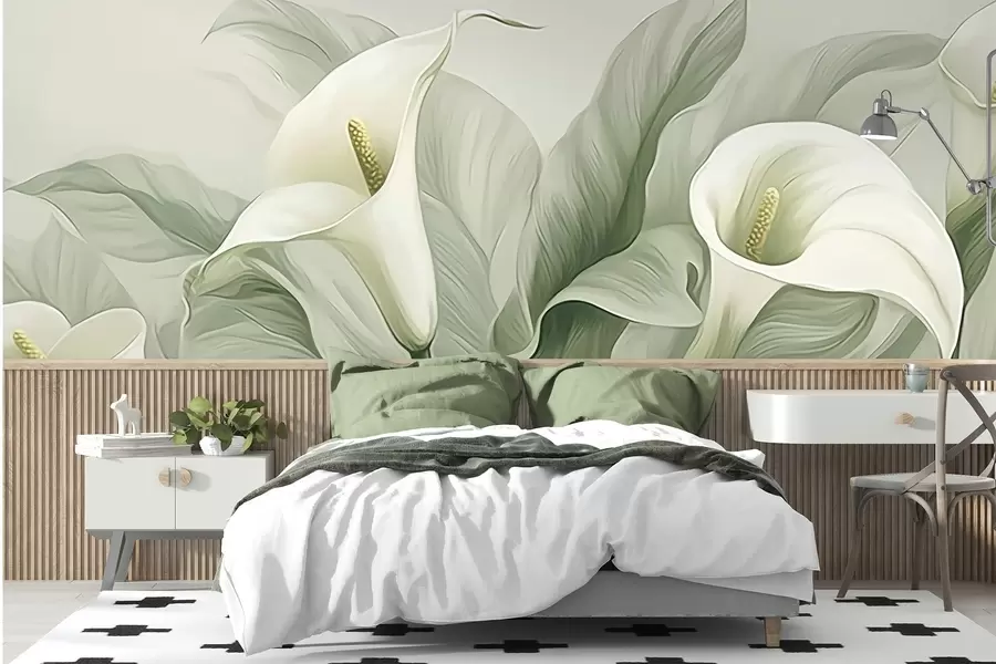 fotószőnyeg Egzotikus virágok w05028