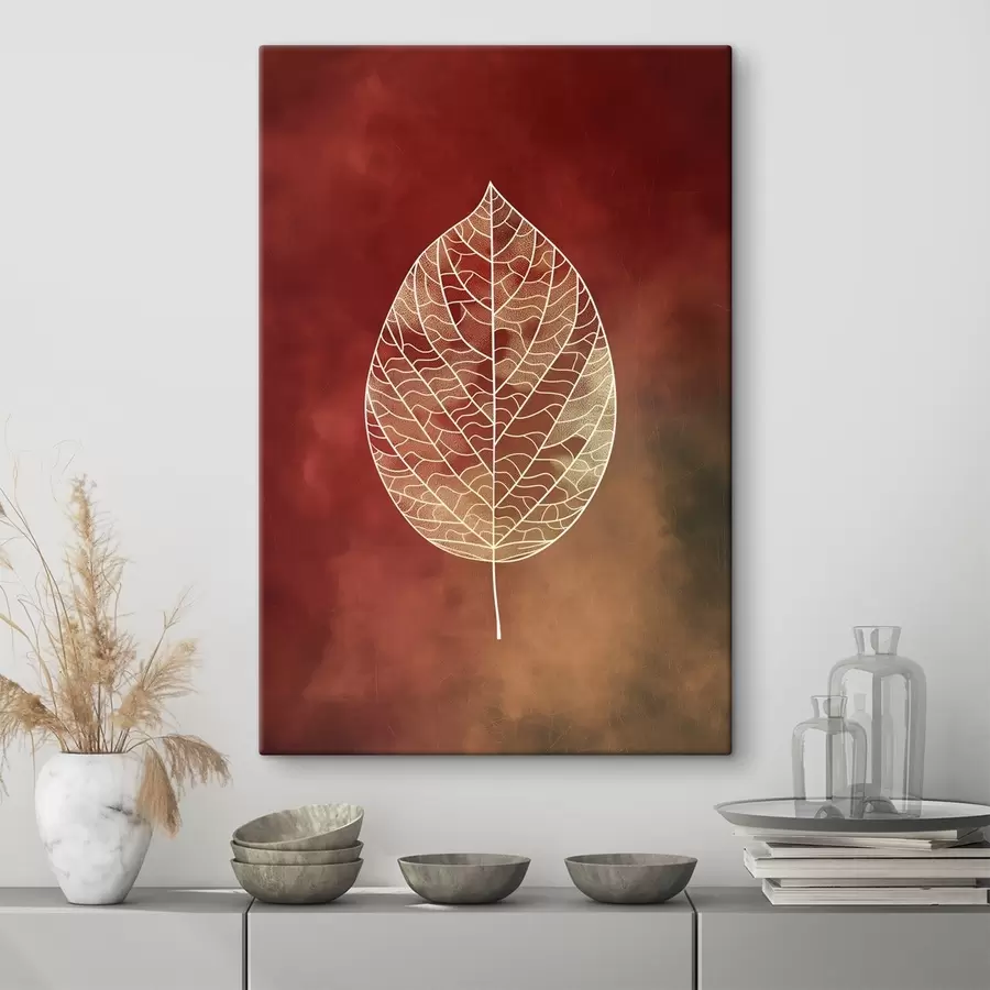 fotótapéta Különböző színű levelek s47052