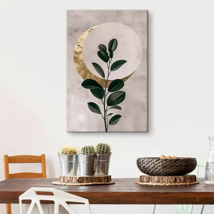 fotótapéta Levelek és félhold s47085