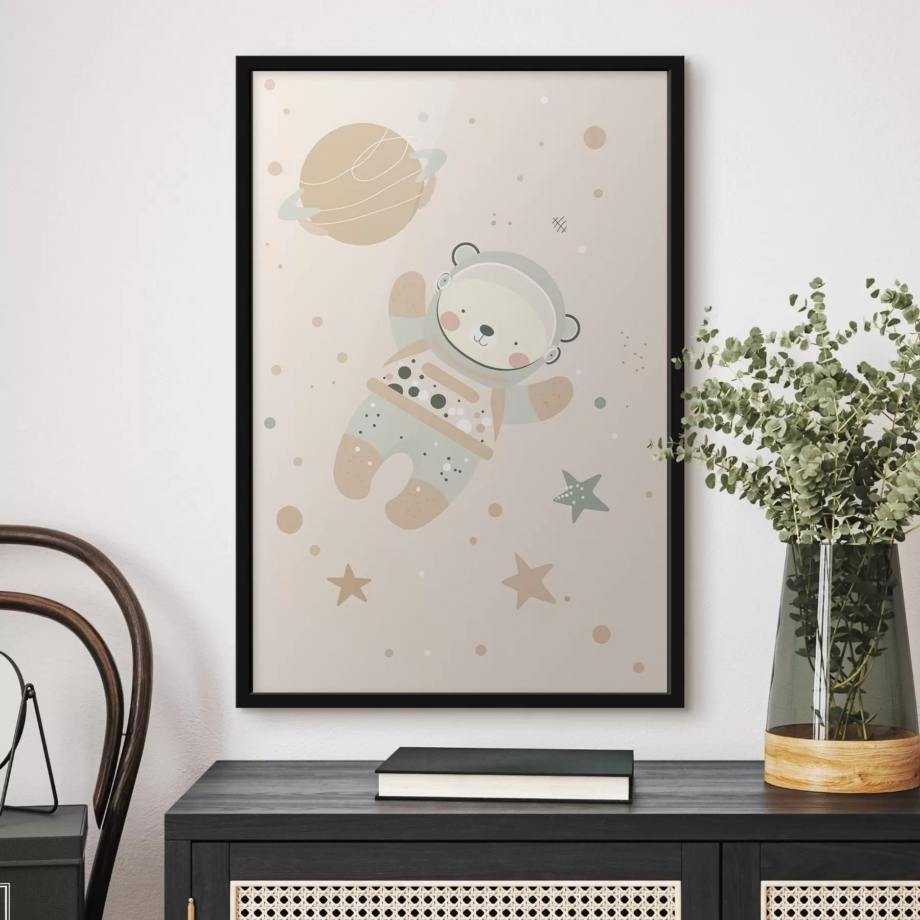 fotószőnyeg Űrhajós medve f47068