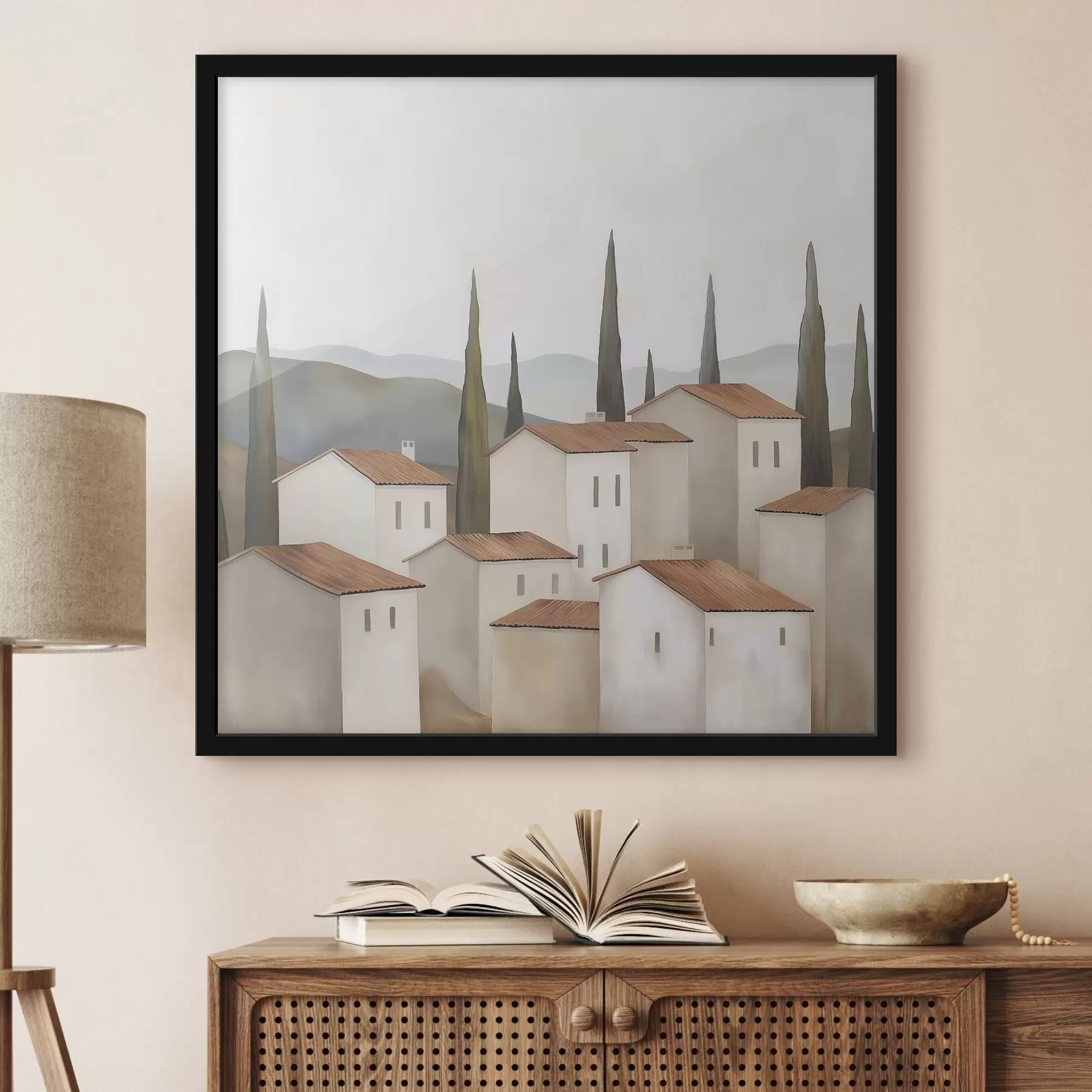 fotószőnyeg Festői házak f47069