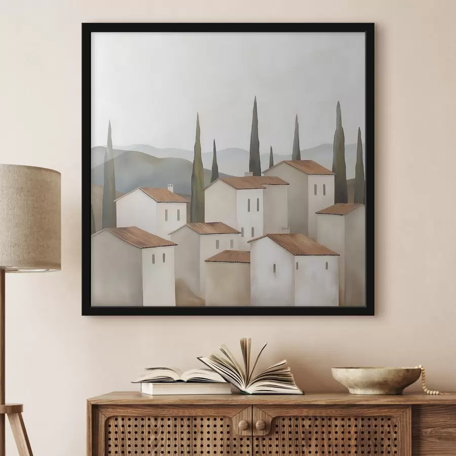 fotószőnyeg Festői házak f47069