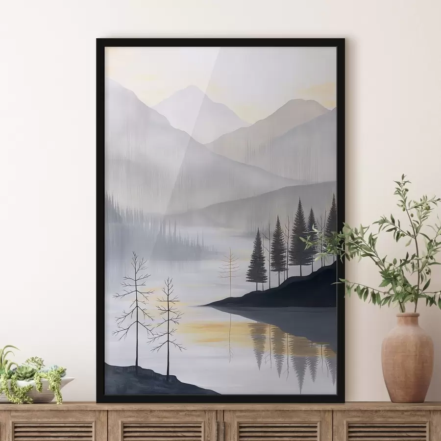 fotószőnyeg Erdő és hegyek f47078