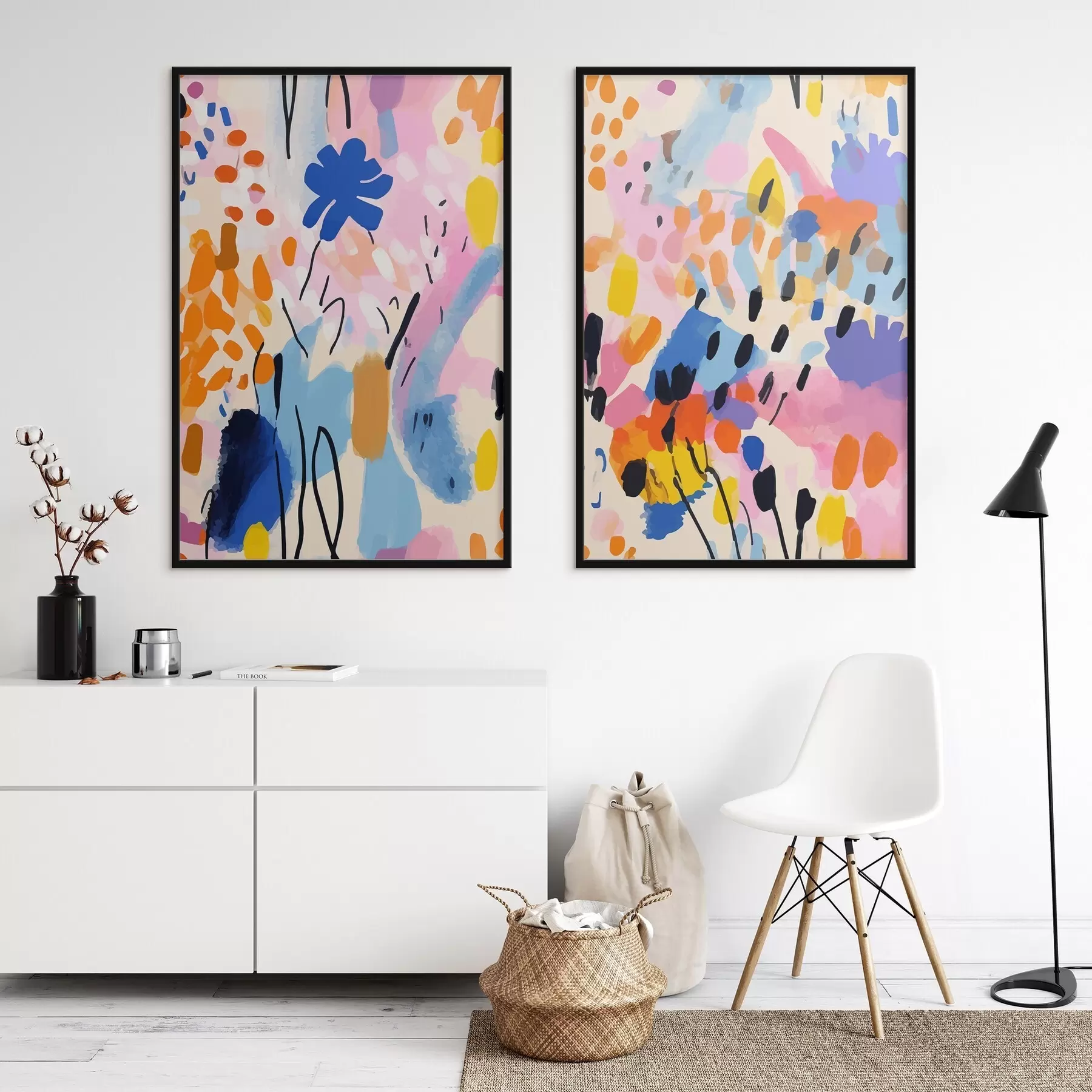 fotószőnyeg Élénk színek táncolnak harmóniában d00268