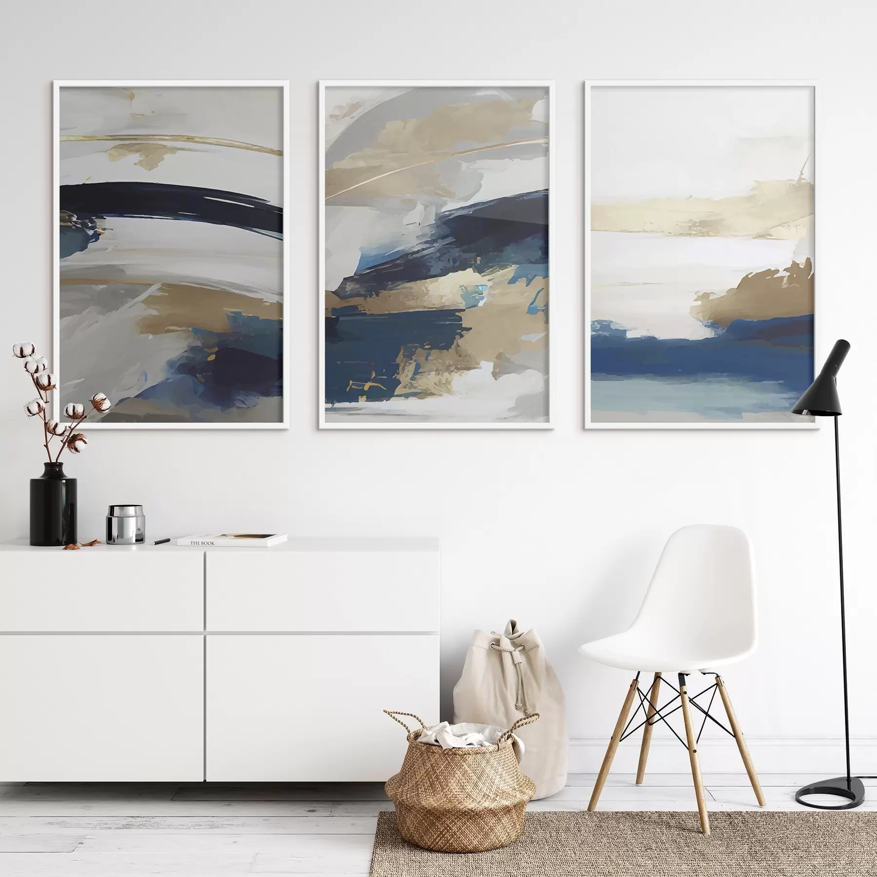 fotószőnyeg Absztrakt hullámok nyugodt derűvel d00269