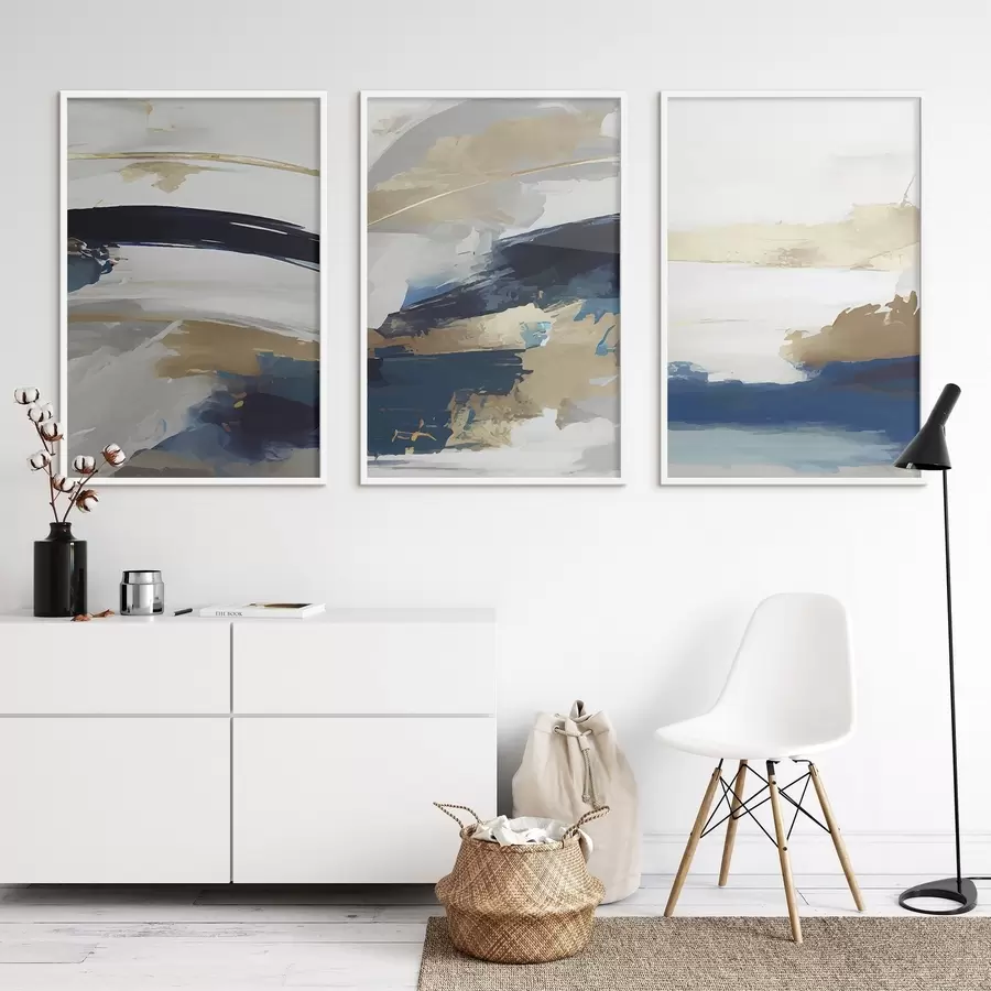 fotószőnyeg Absztrakt hullámok nyugodt derűvel d00269