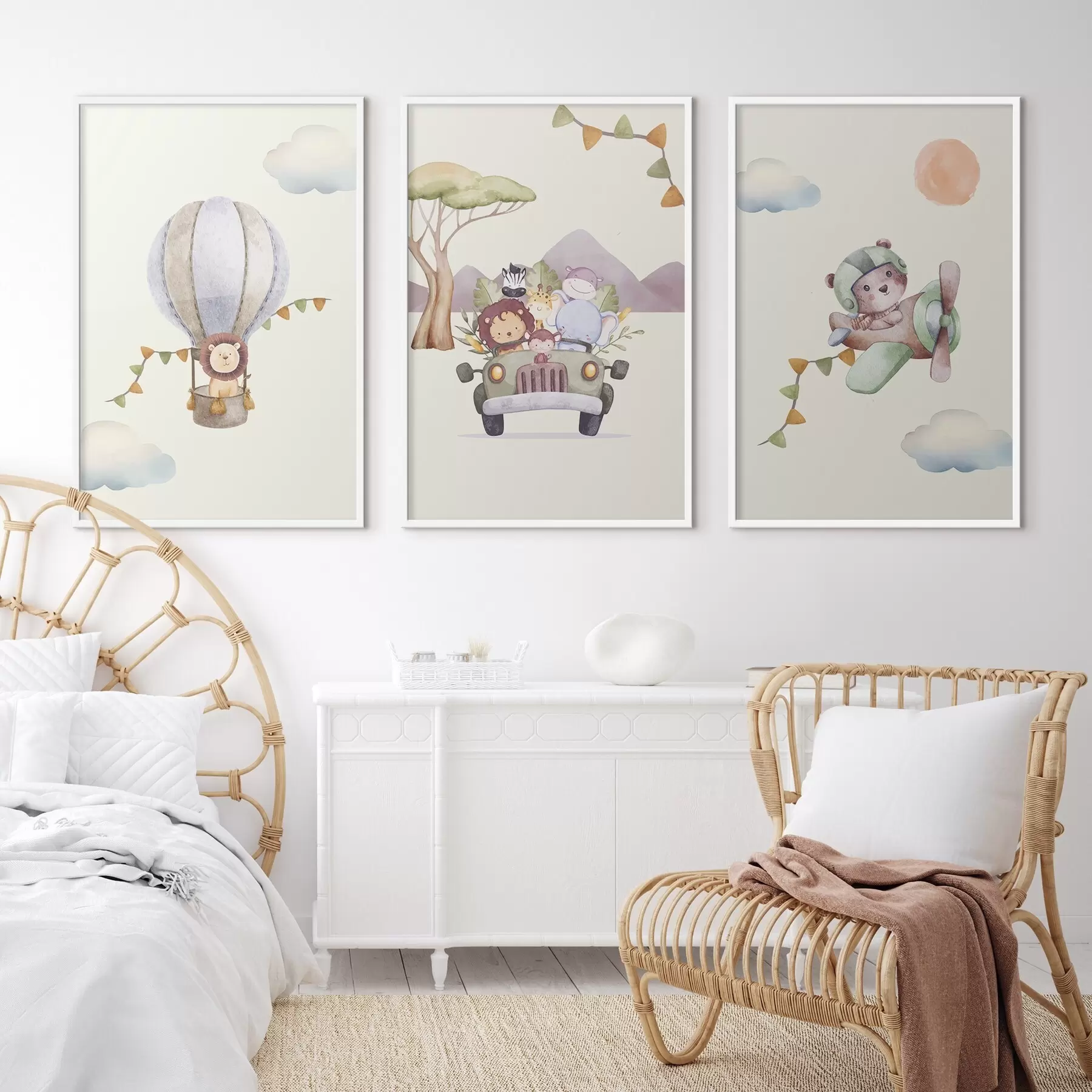 fotószőnyeg Kalandozások álomszerű égbolton és utakon keresztül d00295