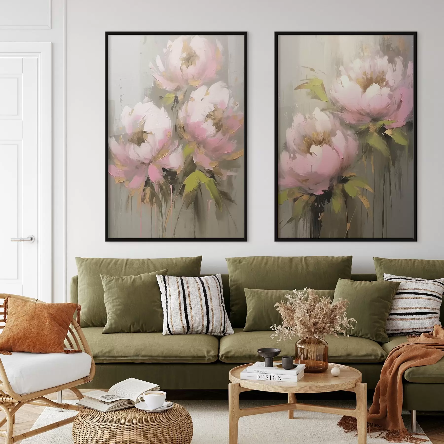 fotószőnyeg Rózsaszín pünkösdi rózsaszín virágok d00401