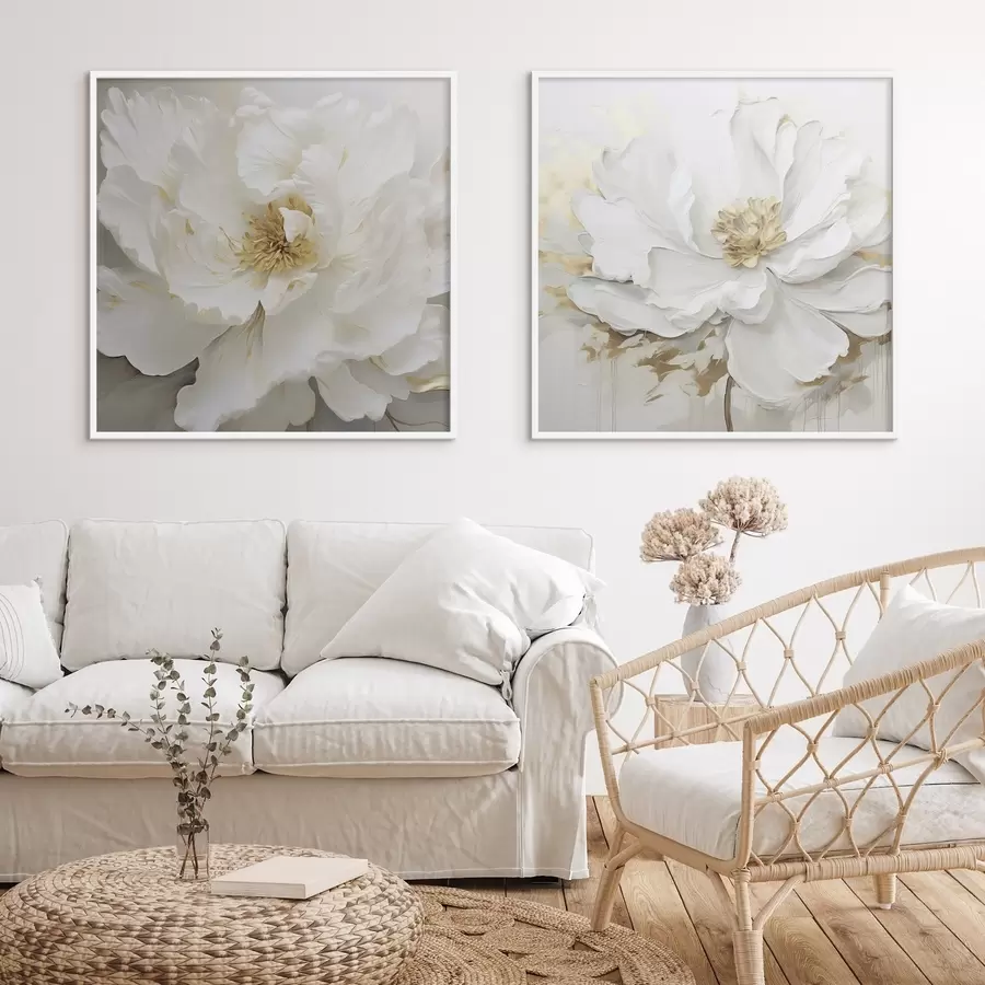 fotószőnyeg Gyönyörű nagy könnyű virágok d00424