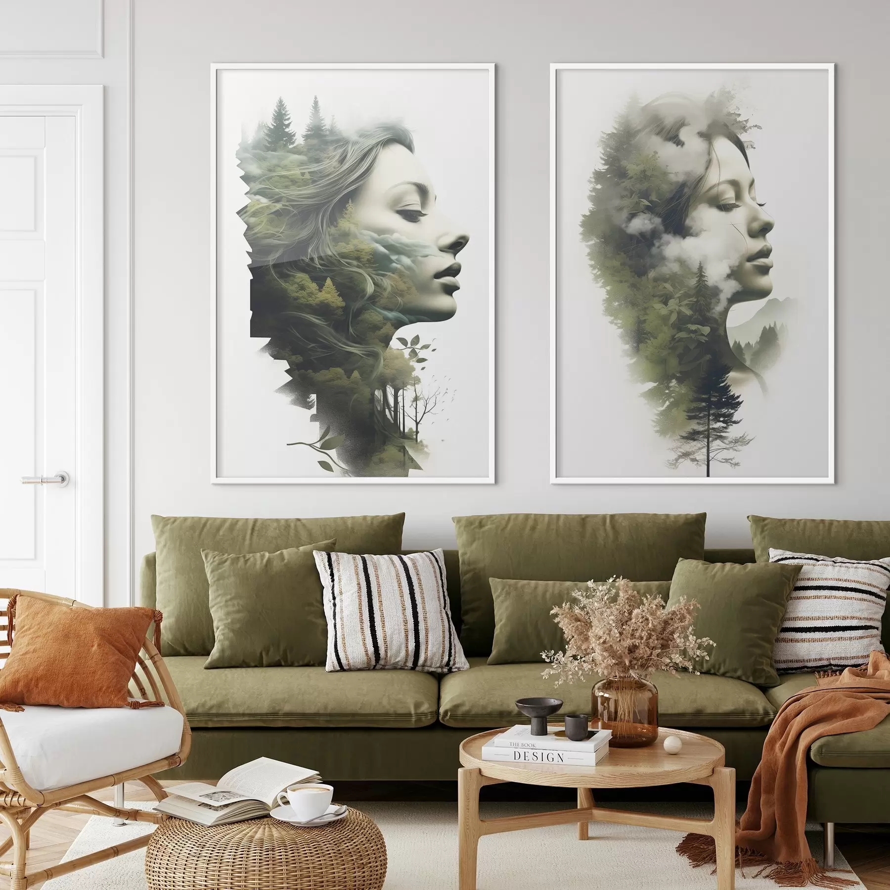 fotószőnyeg Emberek, lányok, természet d00427