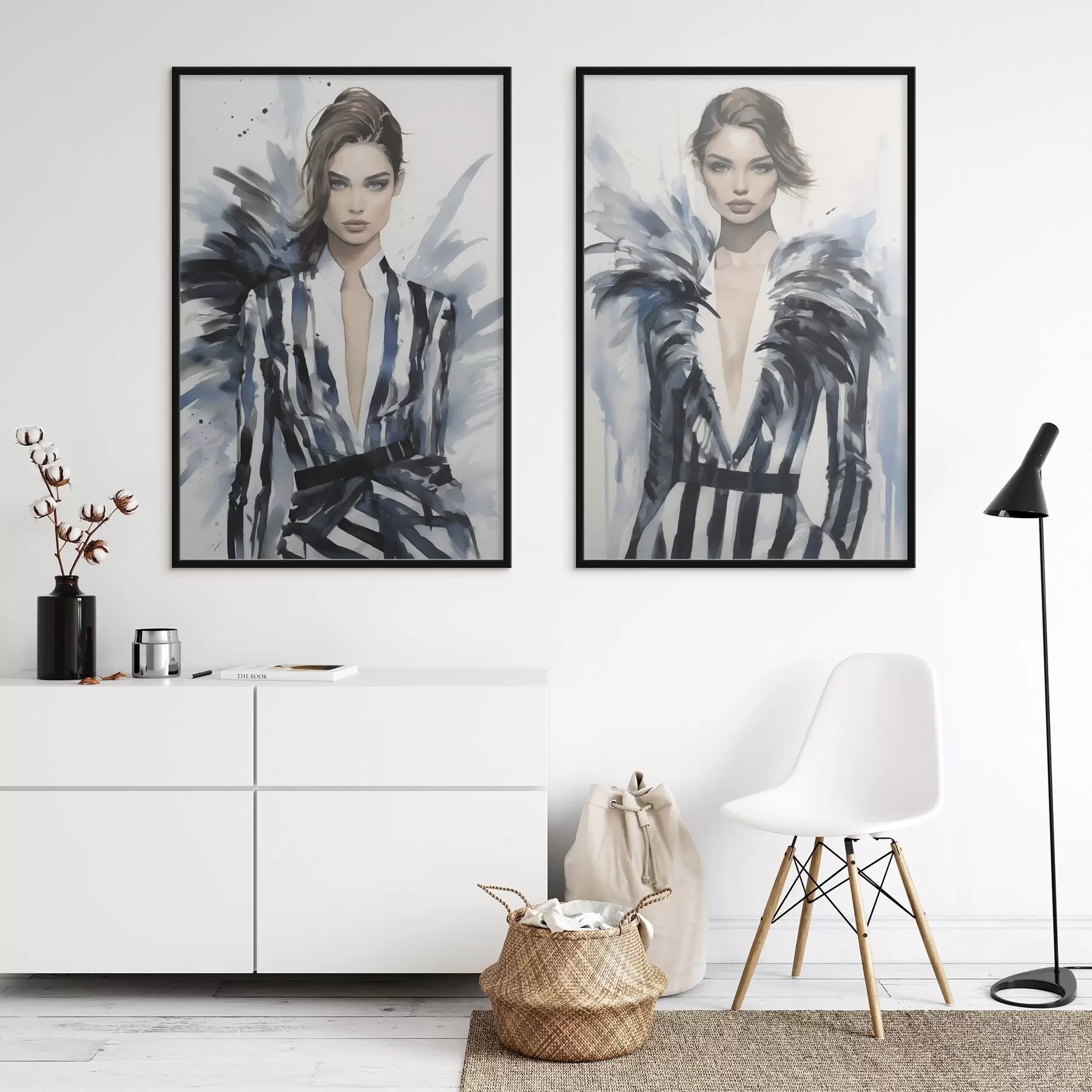 fotószőnyeg Stílusos lány modellek d00439