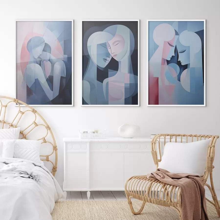 fotószőnyeg Gyengédség a formákban d00458