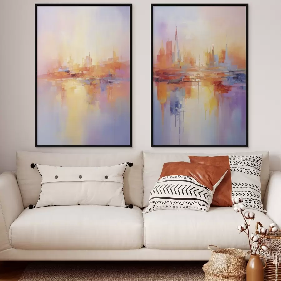 fotószőnyeg Sokszínű városok d00462