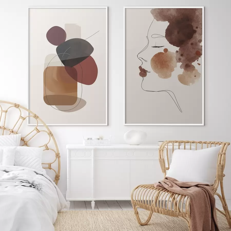 fotószőnyeg Finom kontúrok d00466