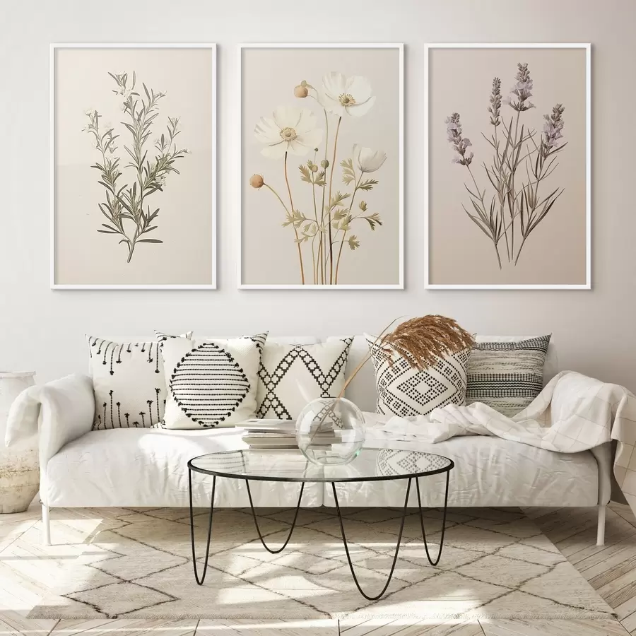 fotószőnyeg A gyengédség gyógynövényei d00491