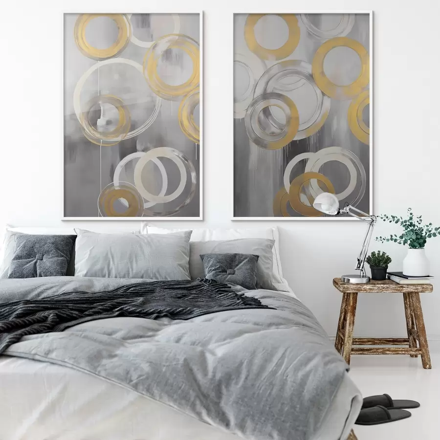 fotószőnyeg Absztrakció körökkel d00509