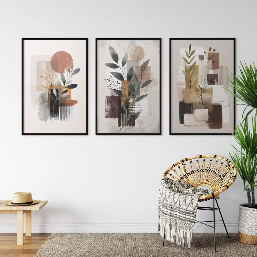 fotószőnyeg Absztrakt botanika d00926