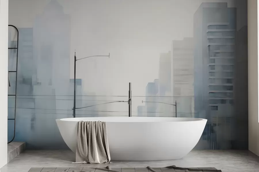 fotószőnyeg Absztrakt város w05074