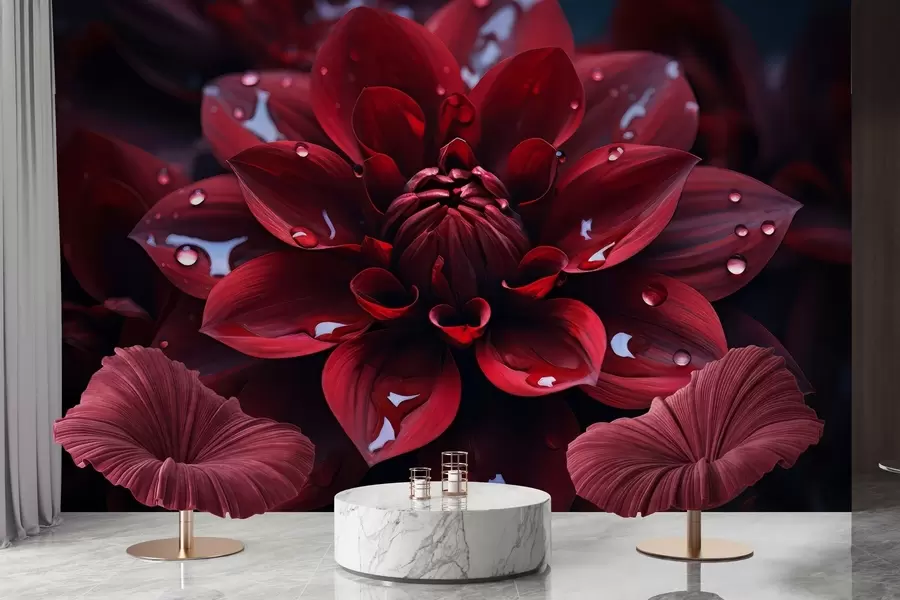 fotószőnyeg Szaftos krizantém w05057