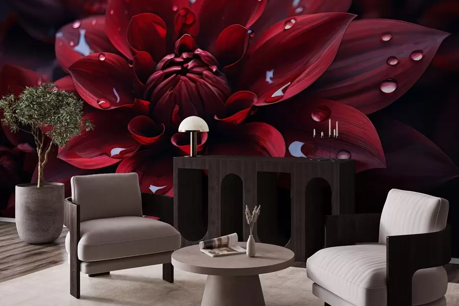 fotószőnyeg Szaftos krizantém w05057