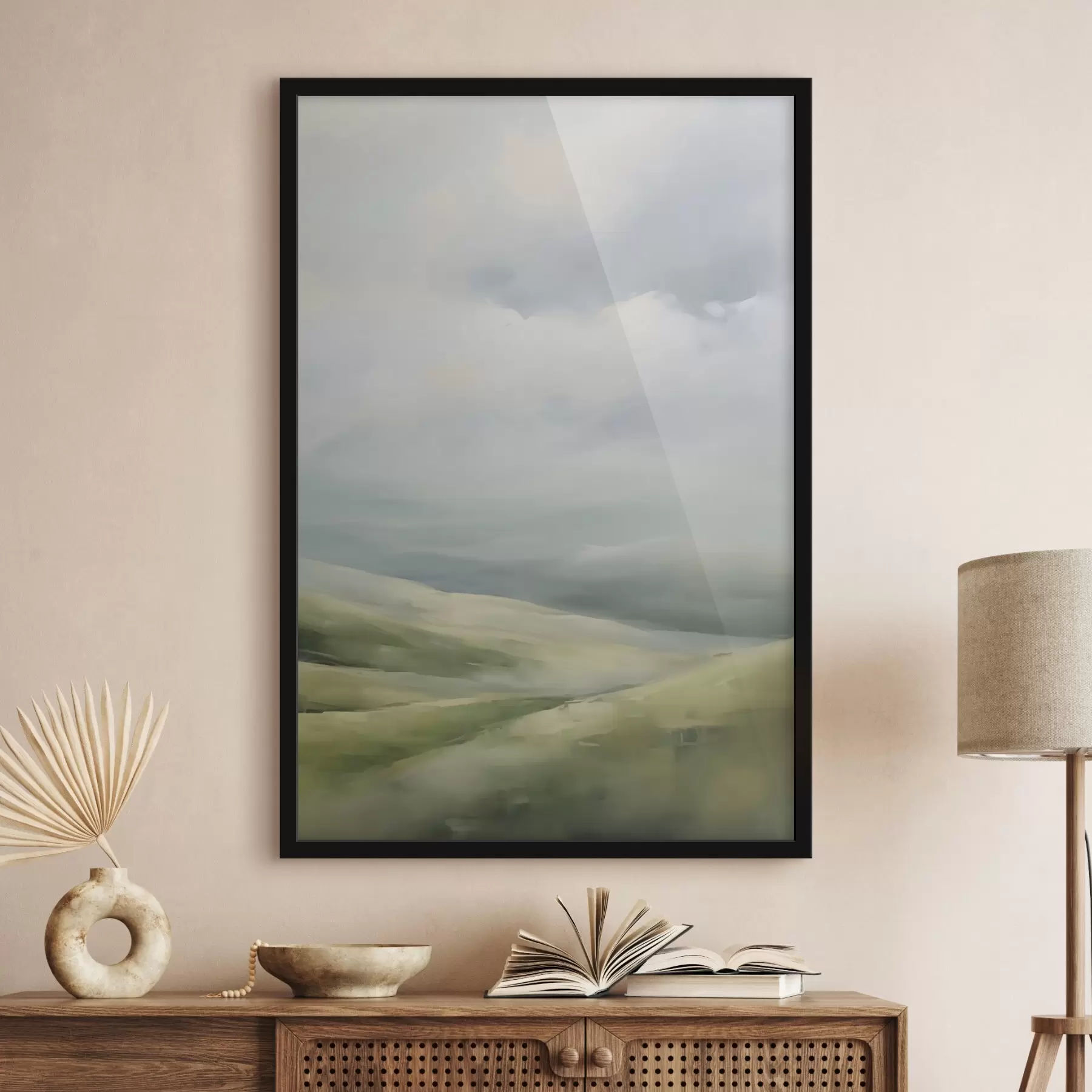 fotószőnyeg Mező felhőkkel a háttérben f47243