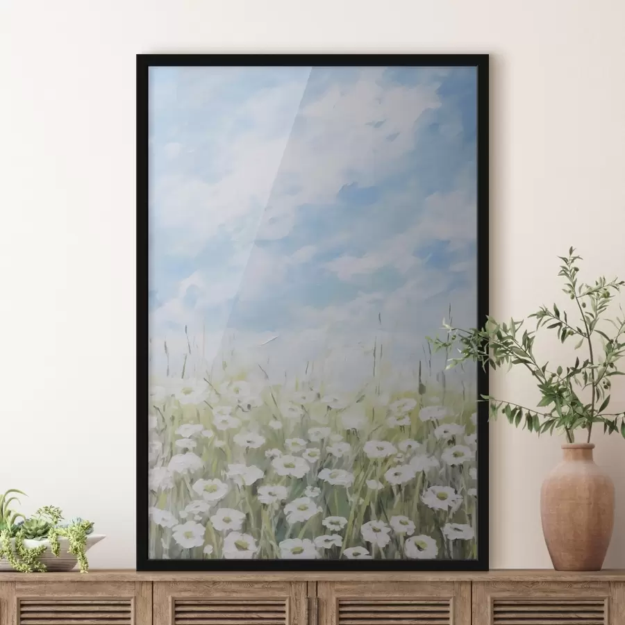 fotószőnyeg Százszorszépek mezeje utánzat festmény f47246