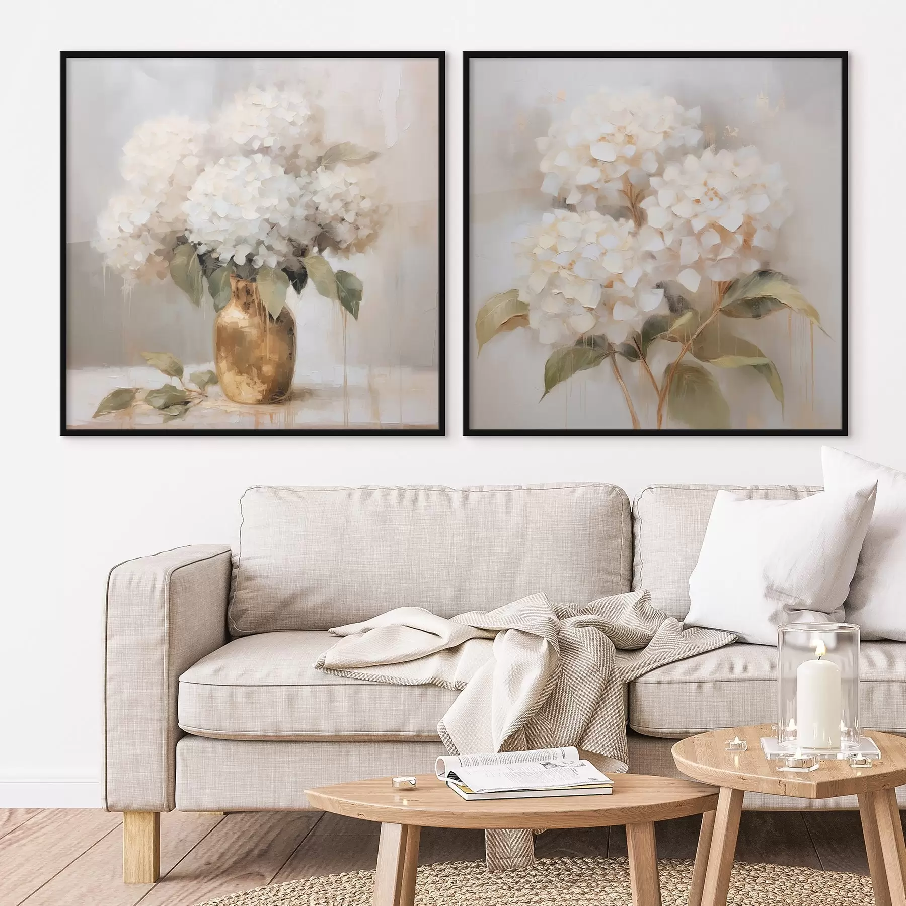 fotószőnyeg Finom hortenziák d00857