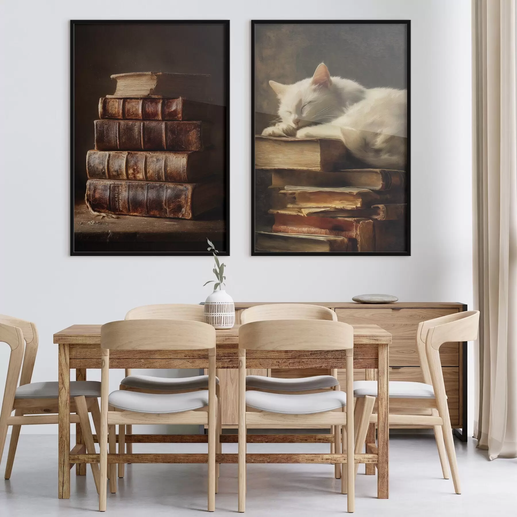 fotószőnyeg Macska a könyveken d00918