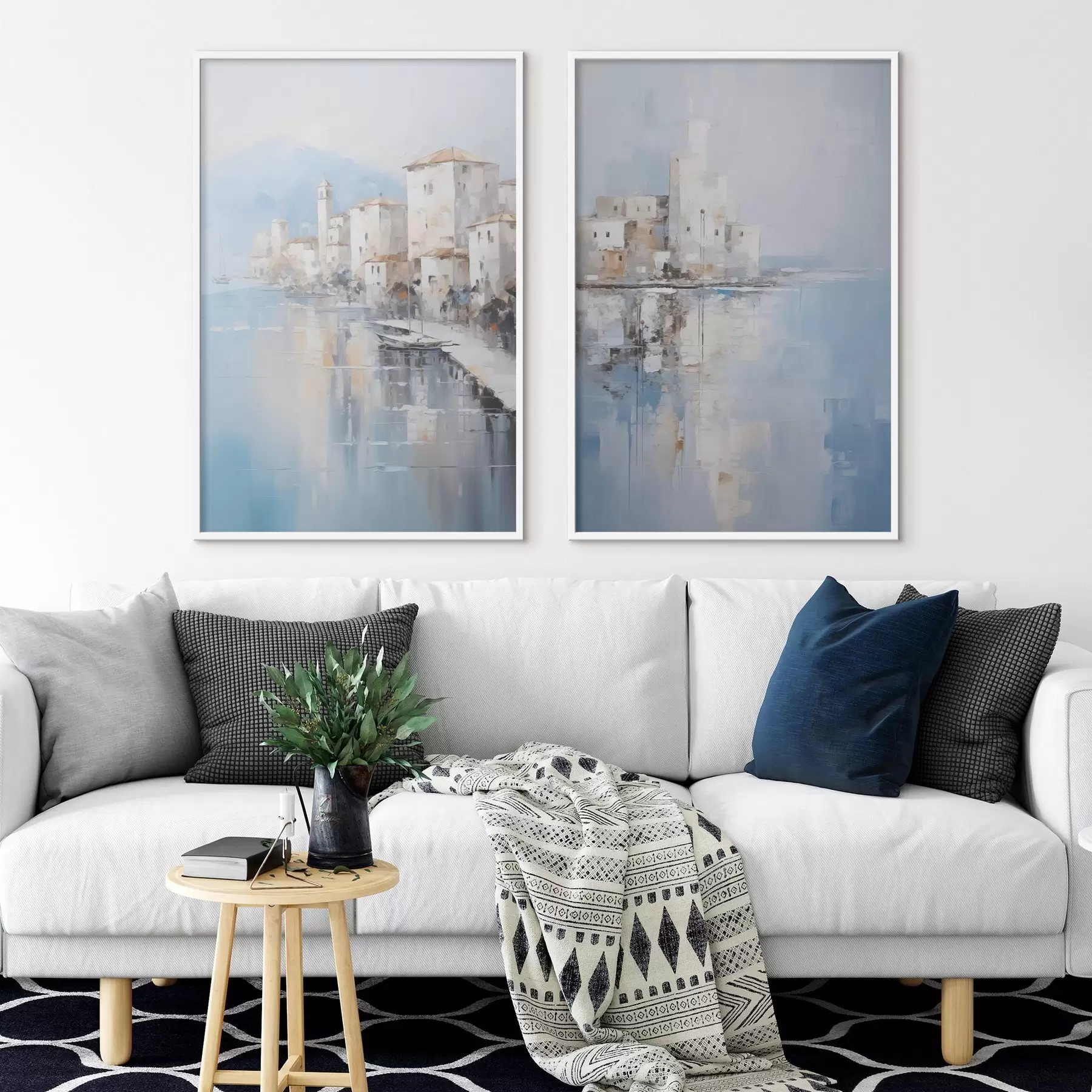 fotószőnyeg Absztrakt tájképfestészet d00997