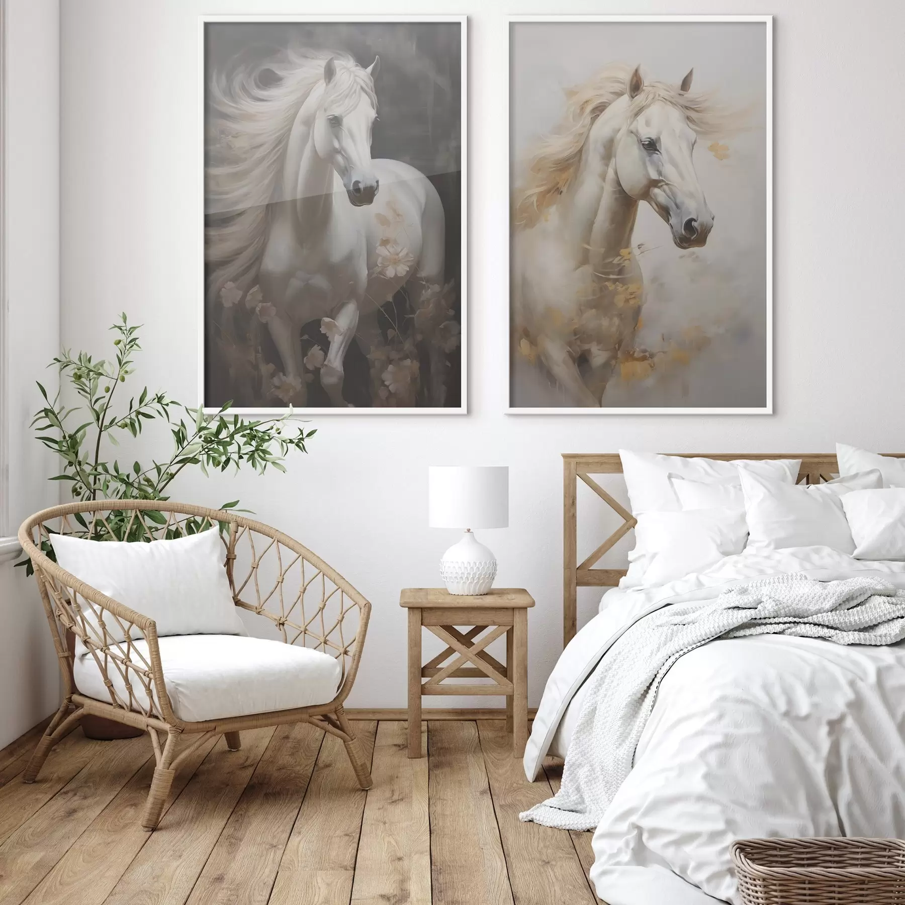 fotószőnyeg Lófestmény utánzat d01000