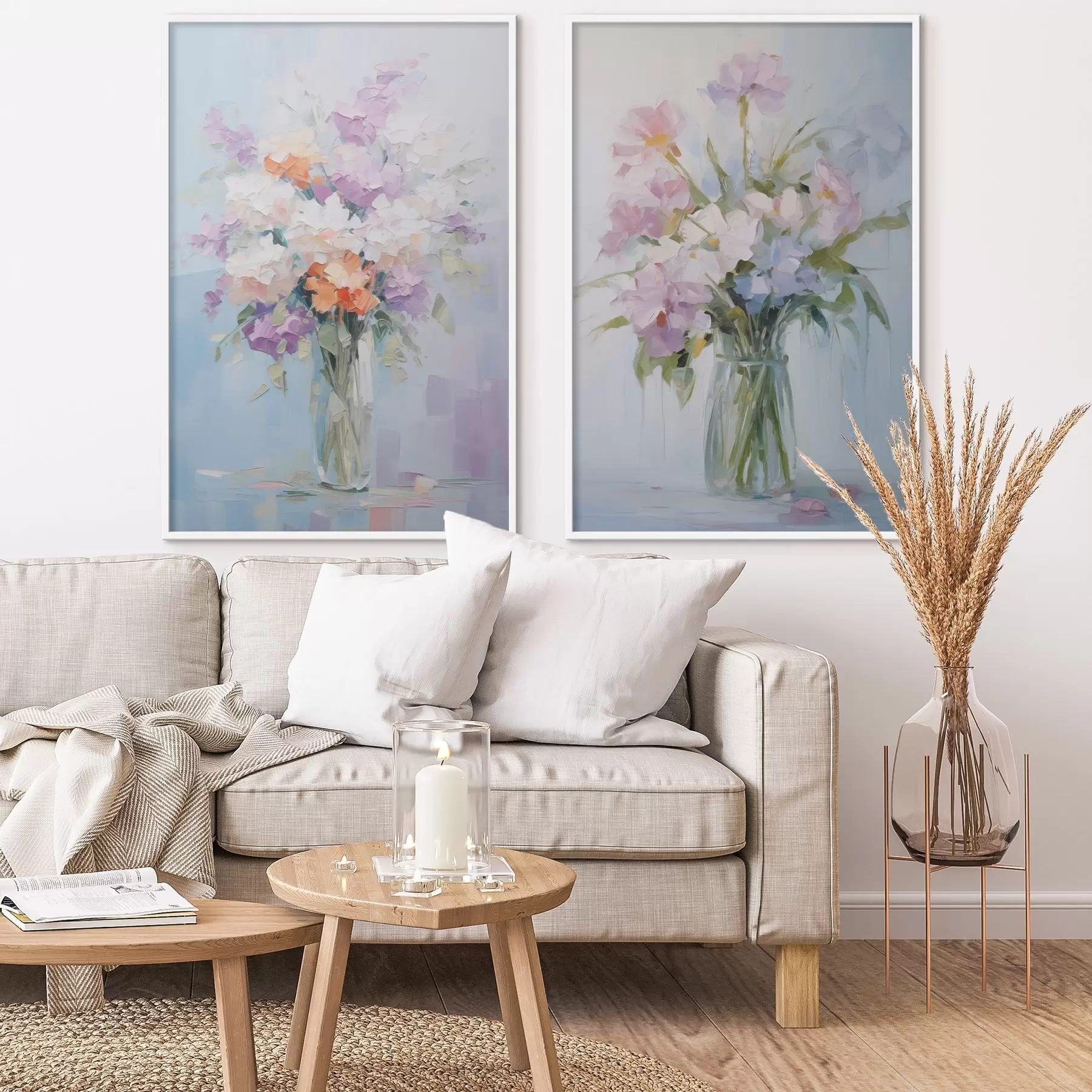 fotószőnyeg Csokor vázában, festmény utánzat d01031