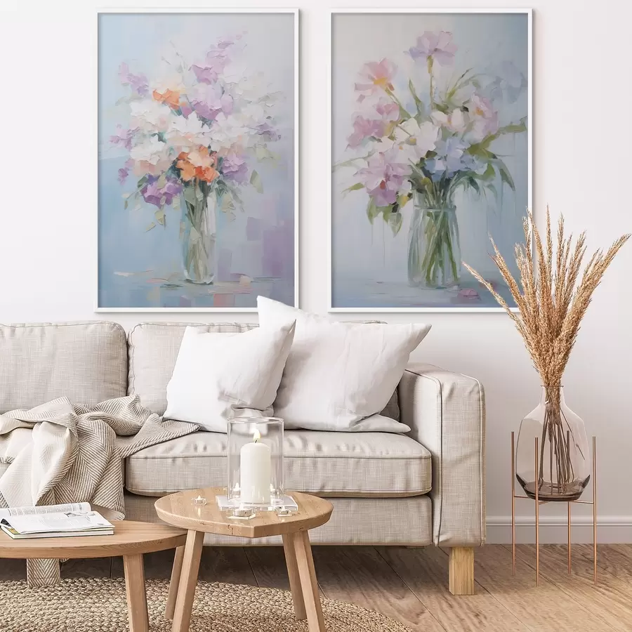 fotószőnyeg Csokor vázában, festmény utánzat d01031