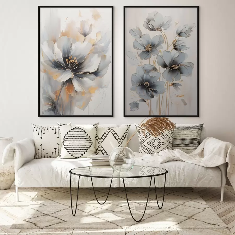 fotószőnyeg Absztrakt virágok d01043