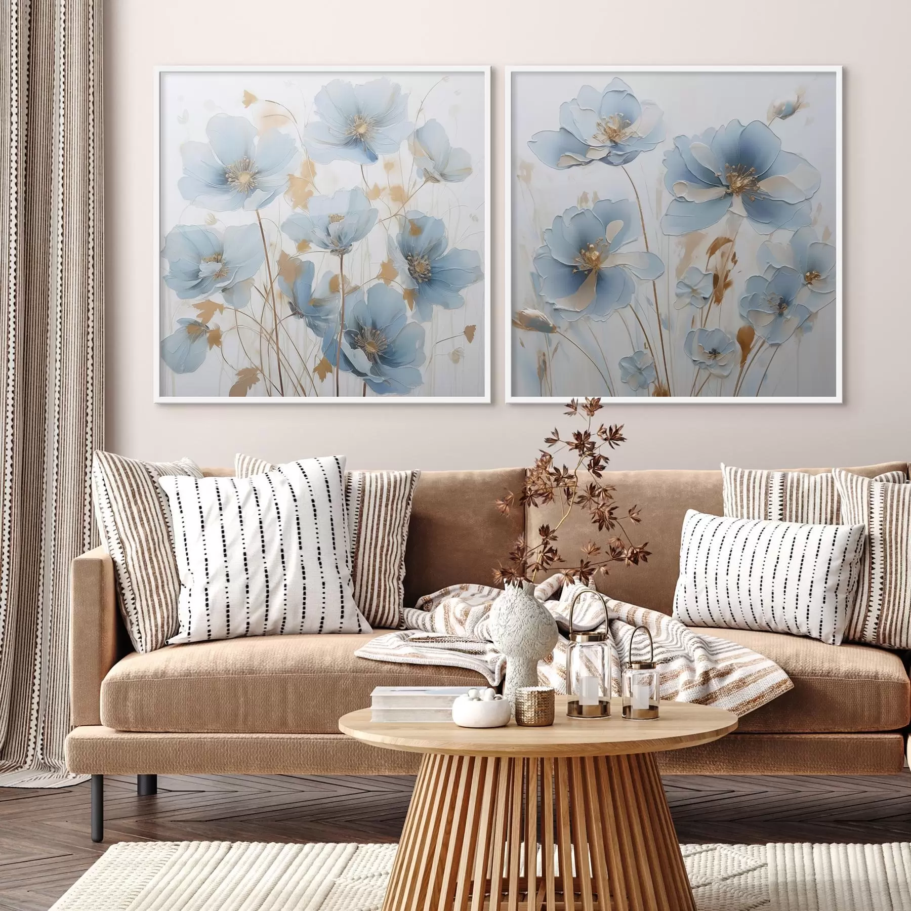 fotószőnyeg Finom virágok festmény utánzat d01044