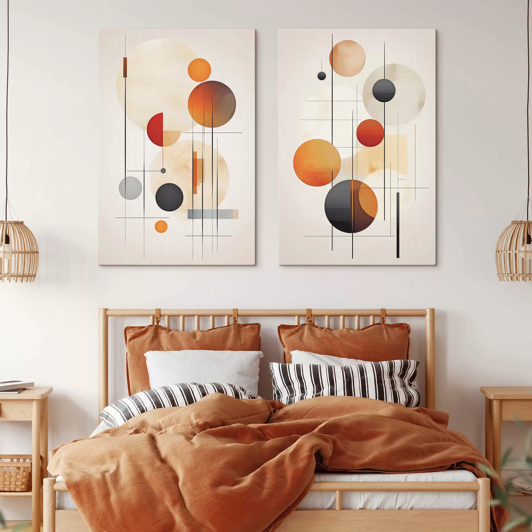 fotótapéta Geometrikus absztrakció gömbökkel m01103