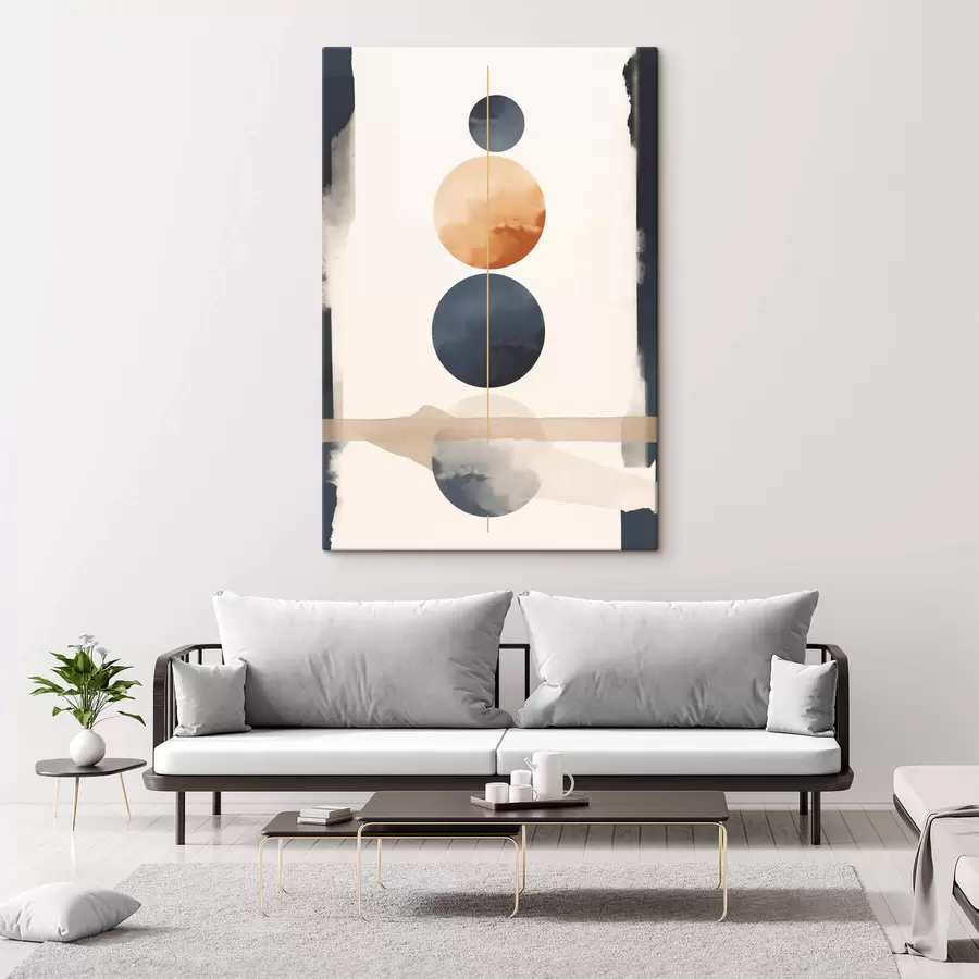 fotótapéta Absztrakció gömbökkel s47101