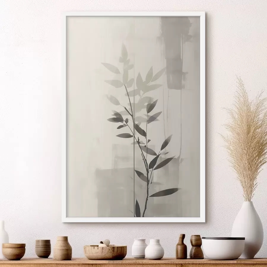 fotószőnyeg Absztrakt levélágak f47102