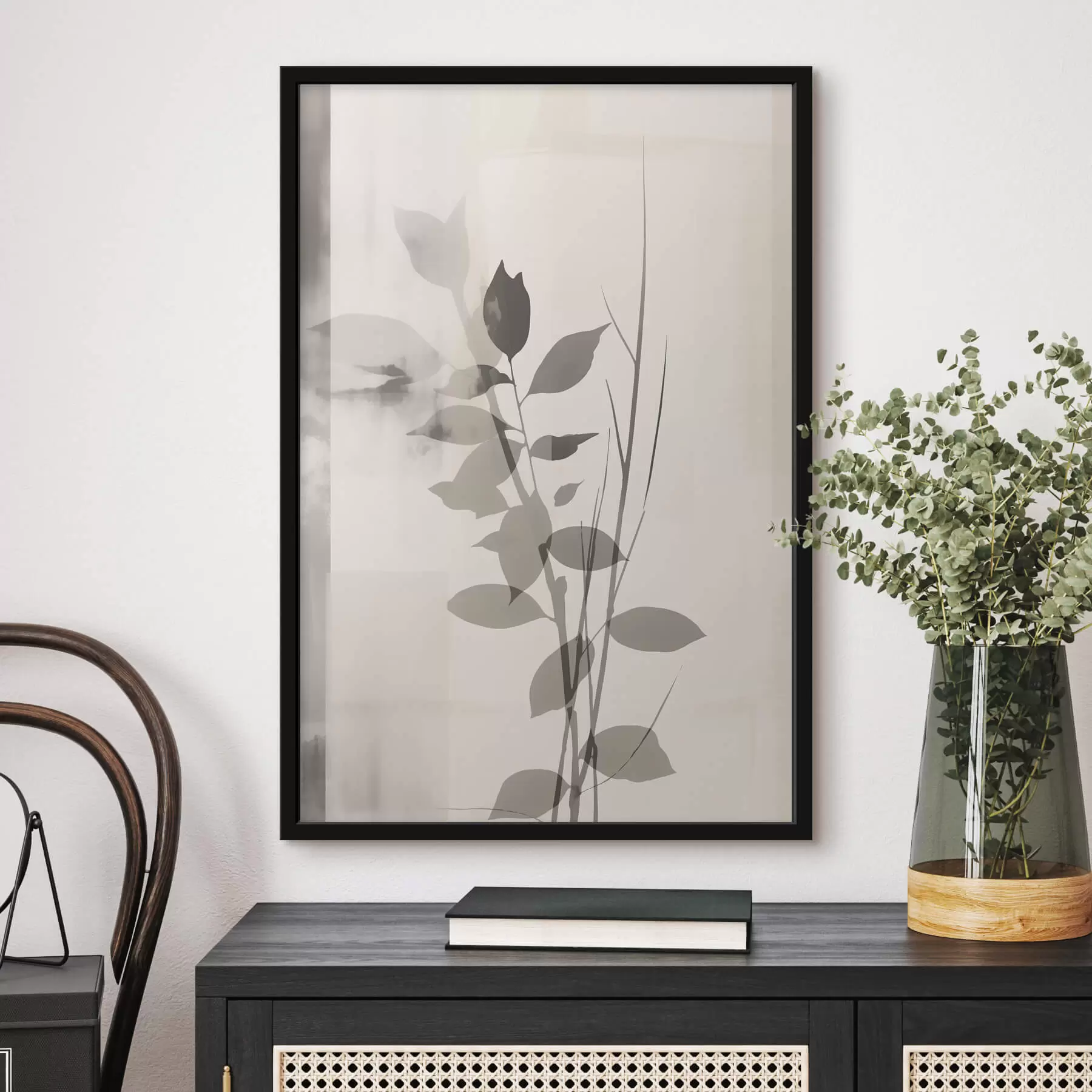 fotószőnyeg Absztrakt levélágak f47103