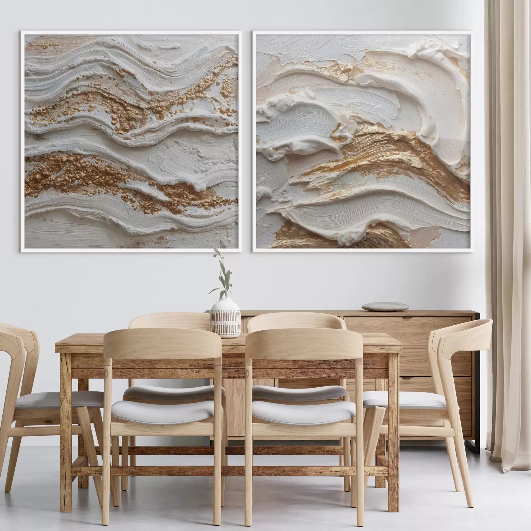 fotószőnyeg Térfogati absztrakció fehér és sárga vonásokkal d00742