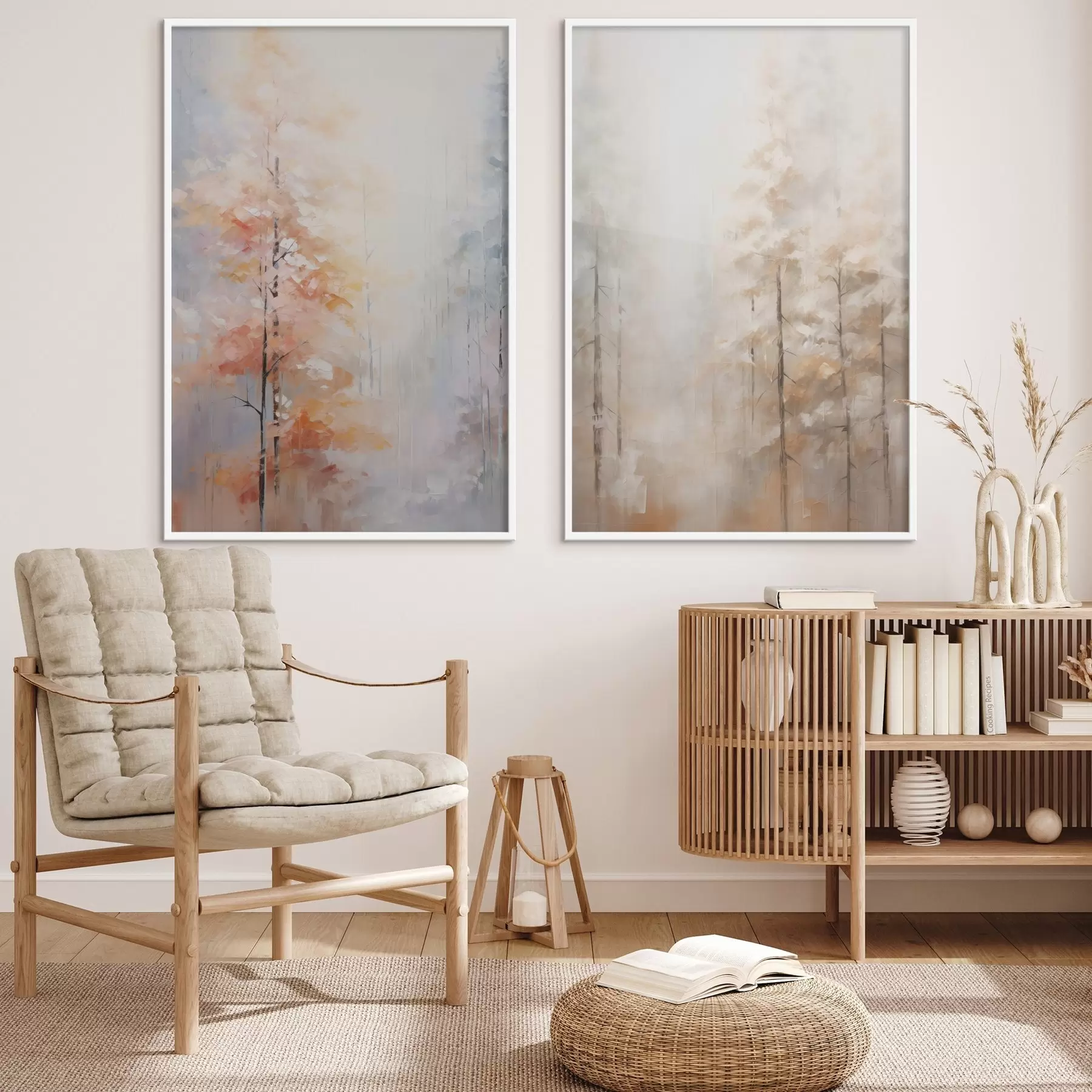 fotószőnyeg Őszi erdő utánzat festmény d00833