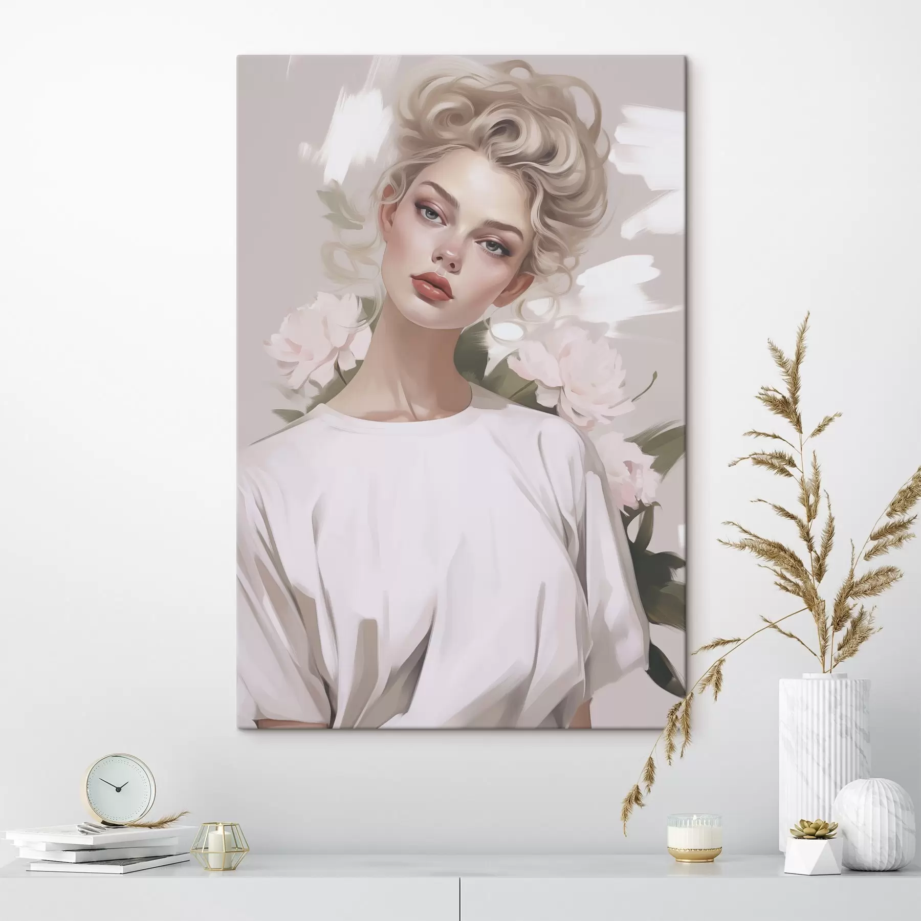 fotótapéta Portré egy pólós lányról s47340