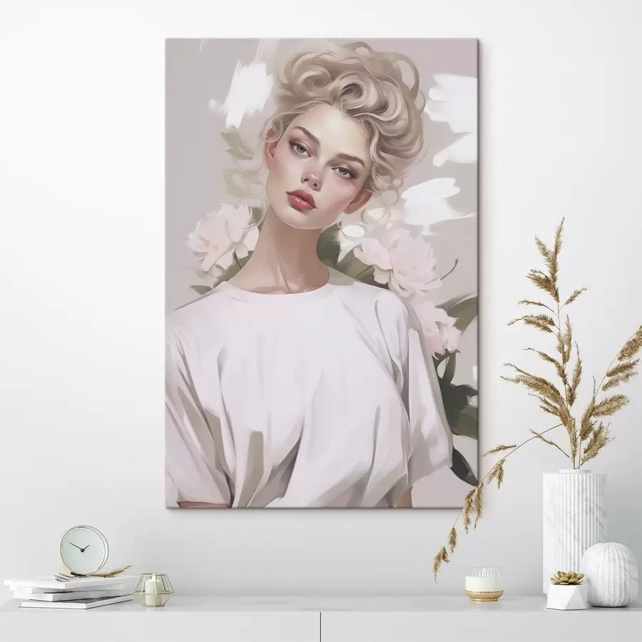 fotótapéta Portré egy pólós lányról s47340