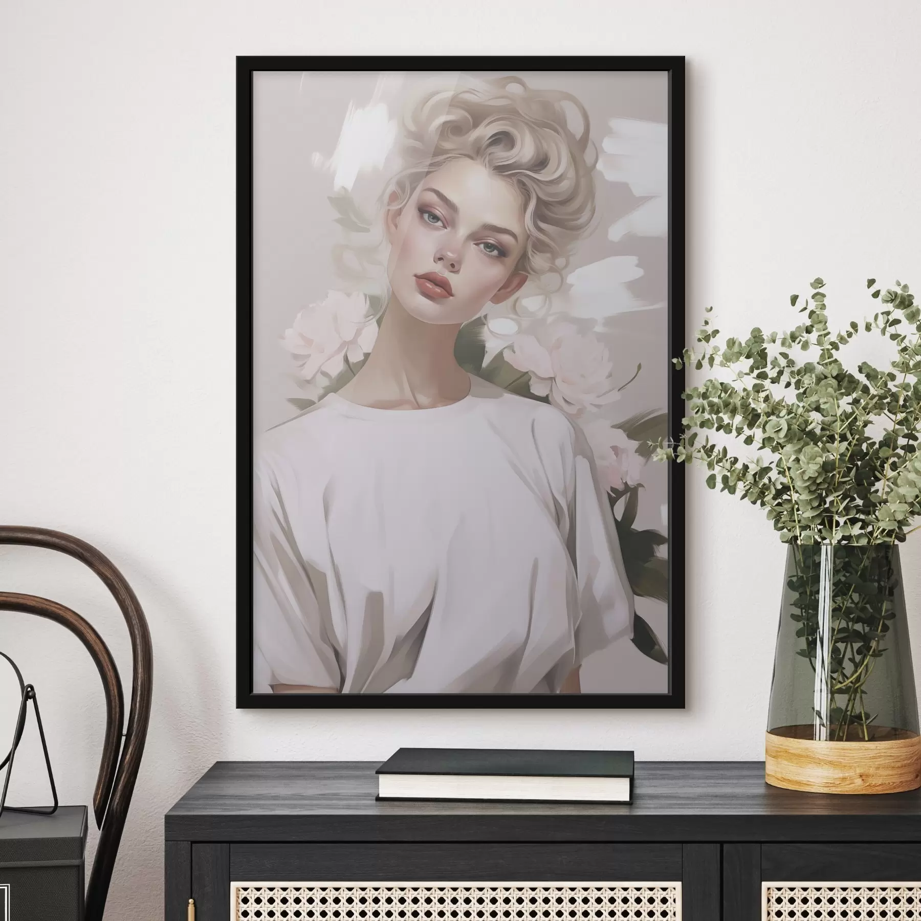 fotószőnyeg Portré egy pólós lányról f47340