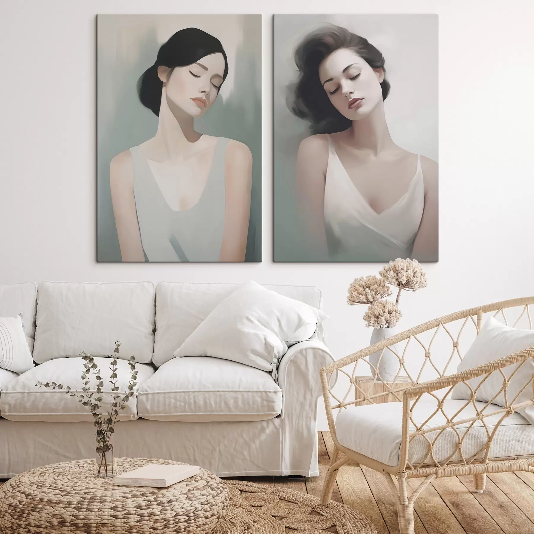 fotótapéta Csukott szemű lány m01188